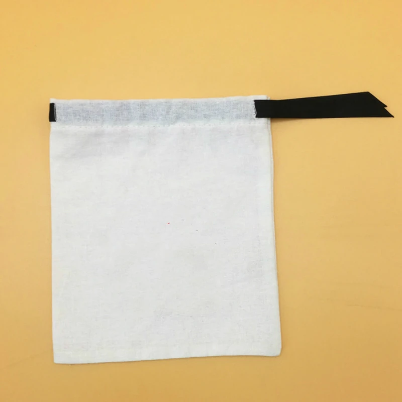 50 шт. хлопковые подарочные мешки для ювелирных изделий с затягивающим шнуром, изготовленные на заказ для свадебной вечеринки, хранения косметики и саше, с возможностью нанесения логотипа.