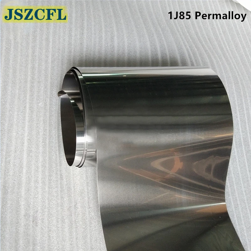 Hohe durchlässigkeit 1J85 Permalloy platte 0,03-32,5mm Geglüht eisen-nickel legierung streifen Für Magnetische barriere gerät teile element