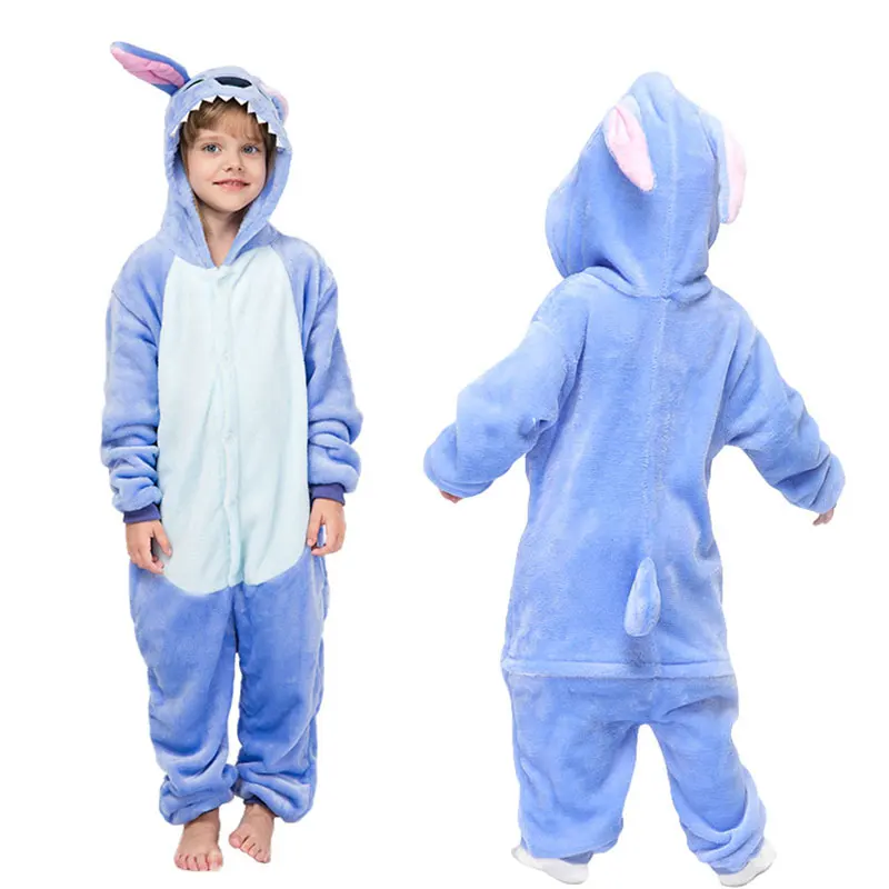 

Children Unicorn Kigurumi Pajamas Boy Girl Anime Overall Panda Pijama Onesie Kids Baby Costume Winter Animal Sleepwear Cosplay