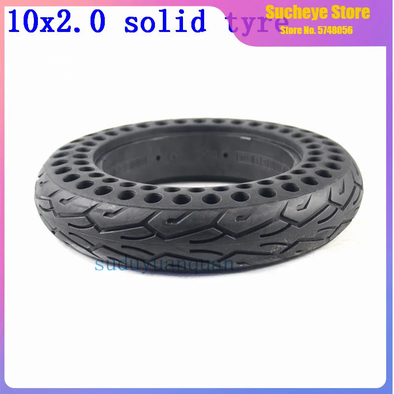

10 inch Electric scooter wheel tire 10x2 10X2.125 10X2.25 10X2.50 Universal explosion-proof stab-proof non-inflatable solid tire