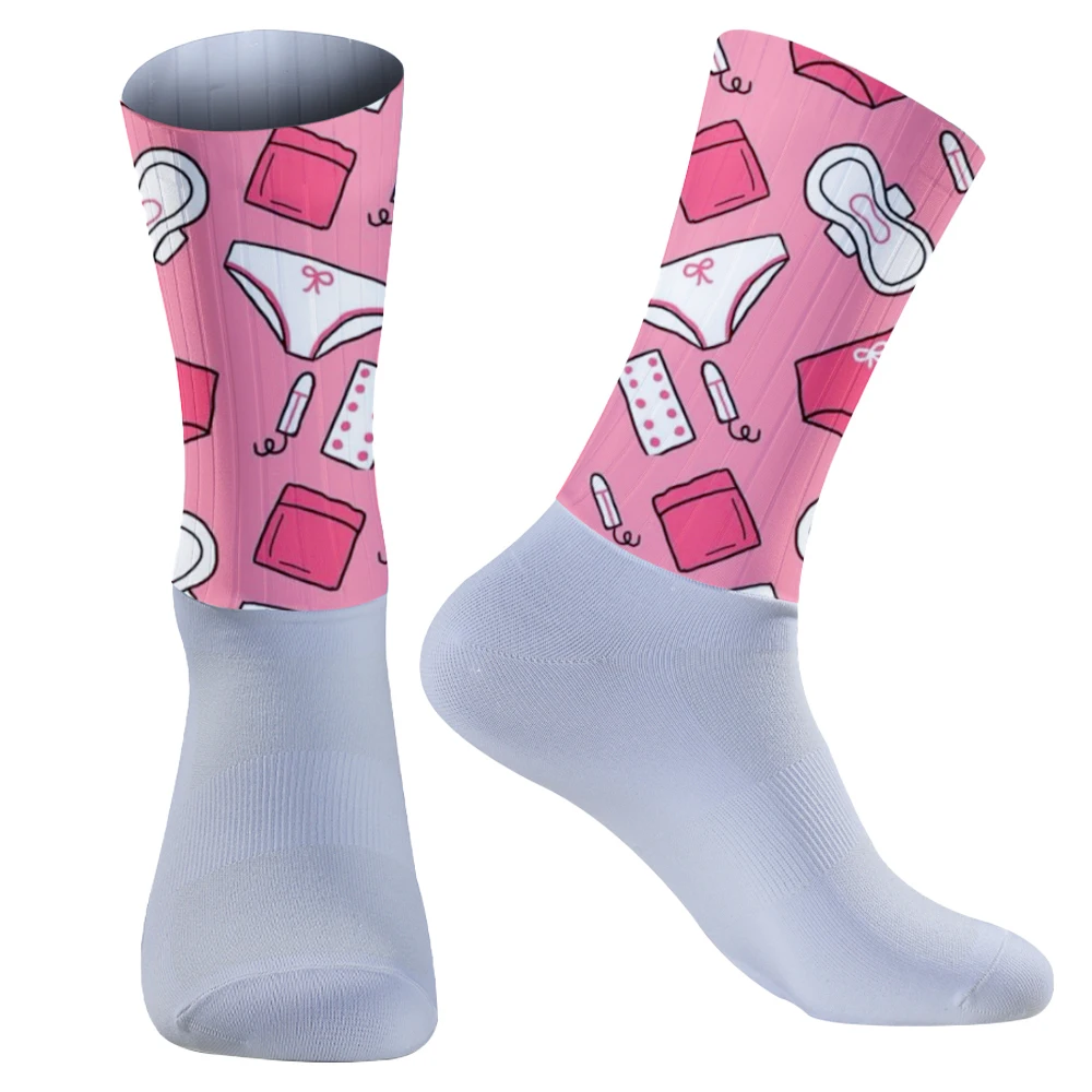 Новые чесаные велосипедные подарочные носки для свадьбы рождественские