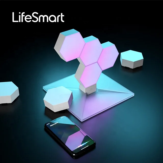 LifeSmart Cololight Pro 12 В шестигранная стена фотография дистанционное управление
