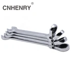 Комбинированный гаечный ключ с гибкой реверсивной головкой, универсальные ключи, набор ручных инструментов для ремонта автомобиля, 4 шт., 8,10,12,13 мм