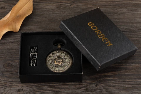 Часы наручные старинные, круглые ностальгические механические карманные в стиле ретро, с цепочкой, в стиле стимпанк, ювелирные изделия для мужчин и женщин