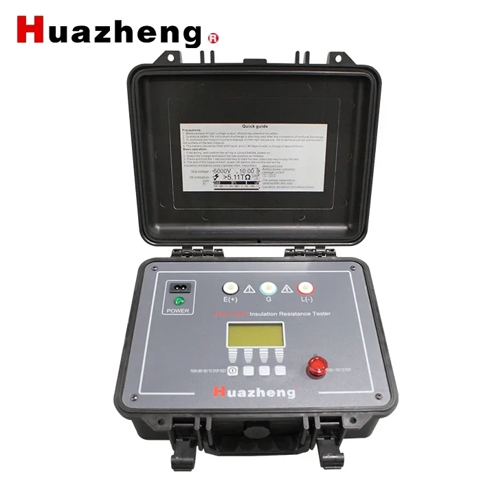 Фото Huazheng Electric 5 кВ/10 кВ/15 кВ/20 кВ тестер сопротивления изоляции/цифровой мегаомметр №3