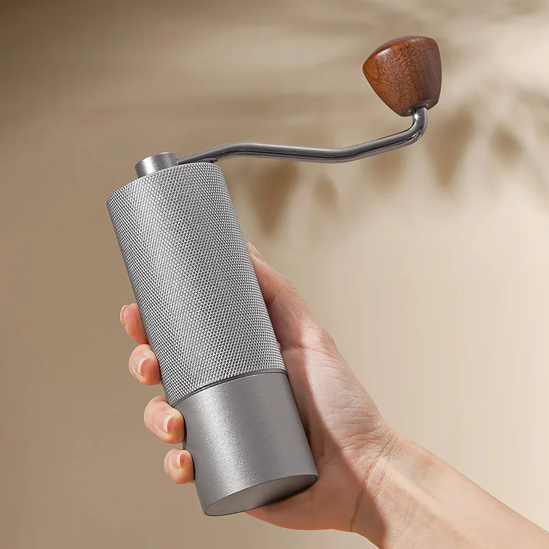 

Manual Coffee Grinder with Stainless Steel Grinding Core All Metal Body Hand Brewed Coffee Portable Coffee Accessories