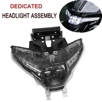 motorcycle for zontes zt310 t adv 310t adv new led headlight headlamp head lamp light double flash warning light assembly