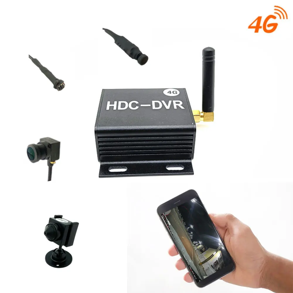Ahd 4g Card Dvr Motion Detection Alarm Add Surveillance Cctv Microphone 2mp Camera