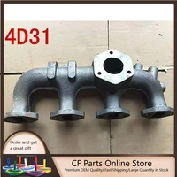 new exhaust manifold pipe for mitsubishi 4d31 engine kato hd450 hd512 excavator