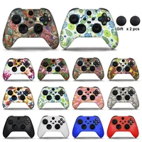 soft silicone case for xbox series xs controller protective skin gamepad rubber skin thumb grips cap joystick cover shell