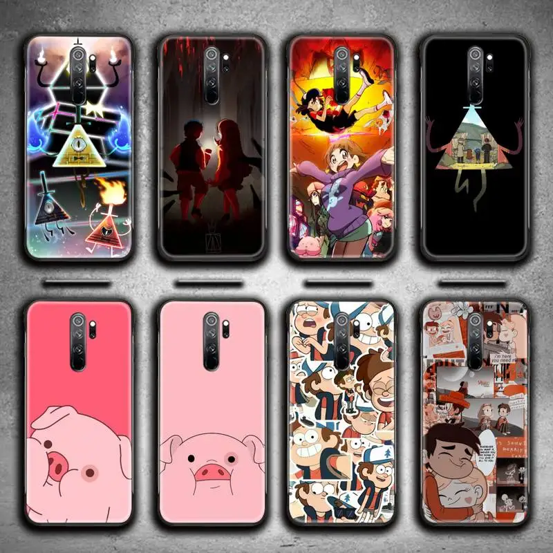 

Anime Gravity Falls Phone Case for Redmi 9A 9 8A Note 11 10 9 8 8T Pro Max K20 K30 K40 Pro
