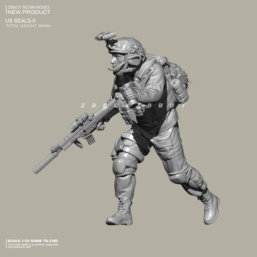 

1/35 Resin model kits figure colorless and self-assembled TD-3380