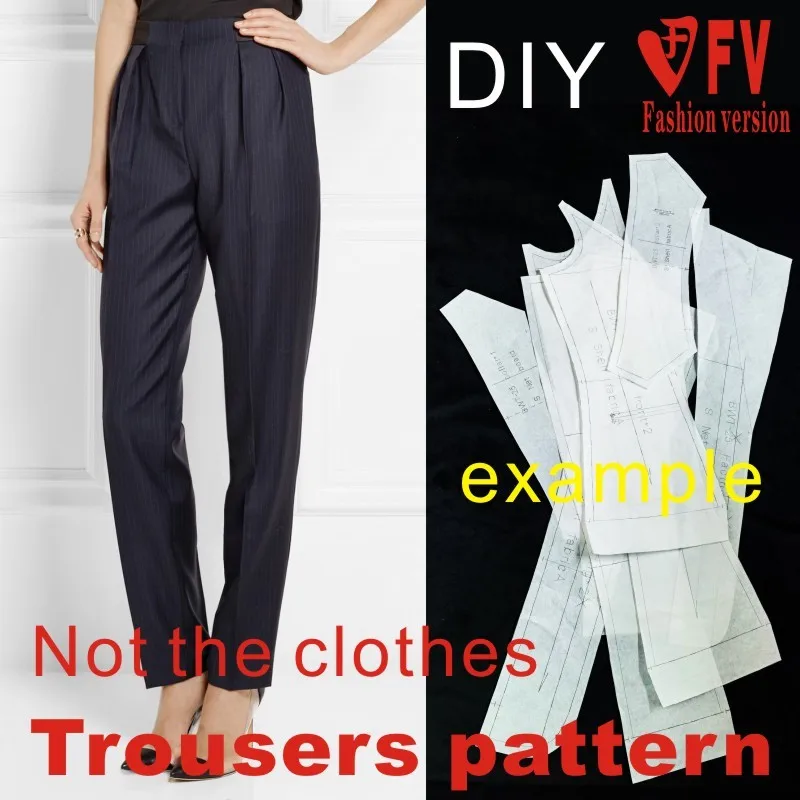 

Штаны Haroun, выкройка брюк (не штаны) BCK-20