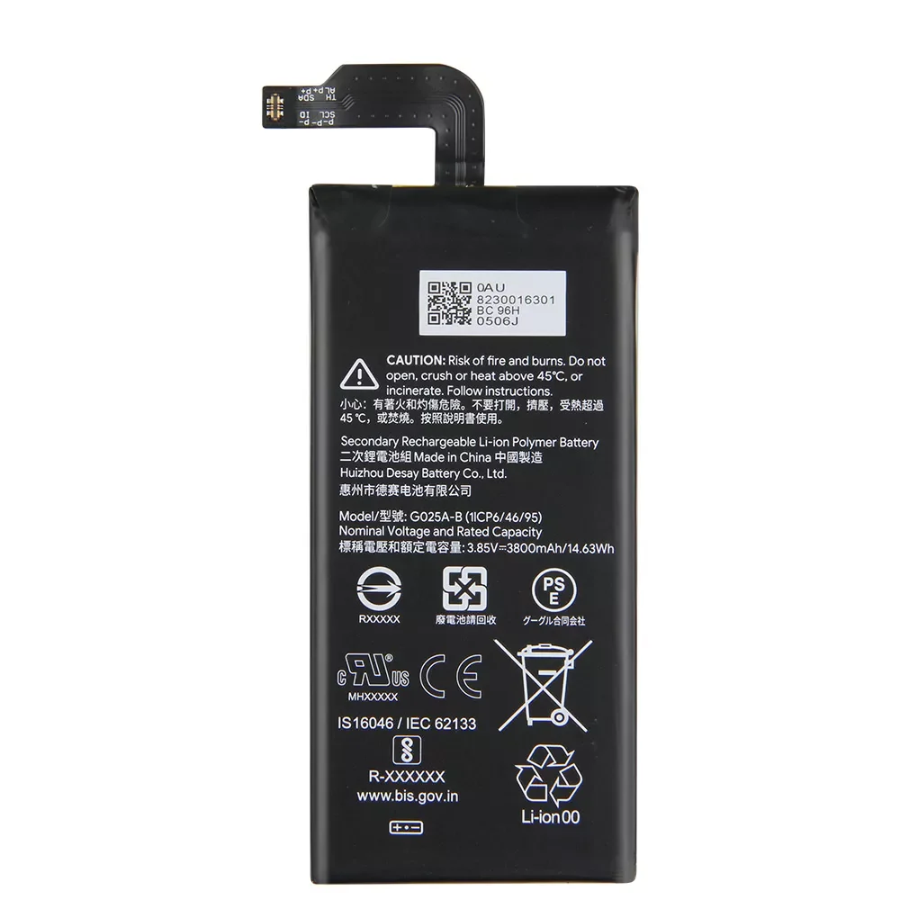 

2023New Original Replacement Battery For Google Pixel5 XL Pixel5XL G025A-B Google Pixel5 Pixel 5 5A GTB1F G27FU Genuine Phone Ba