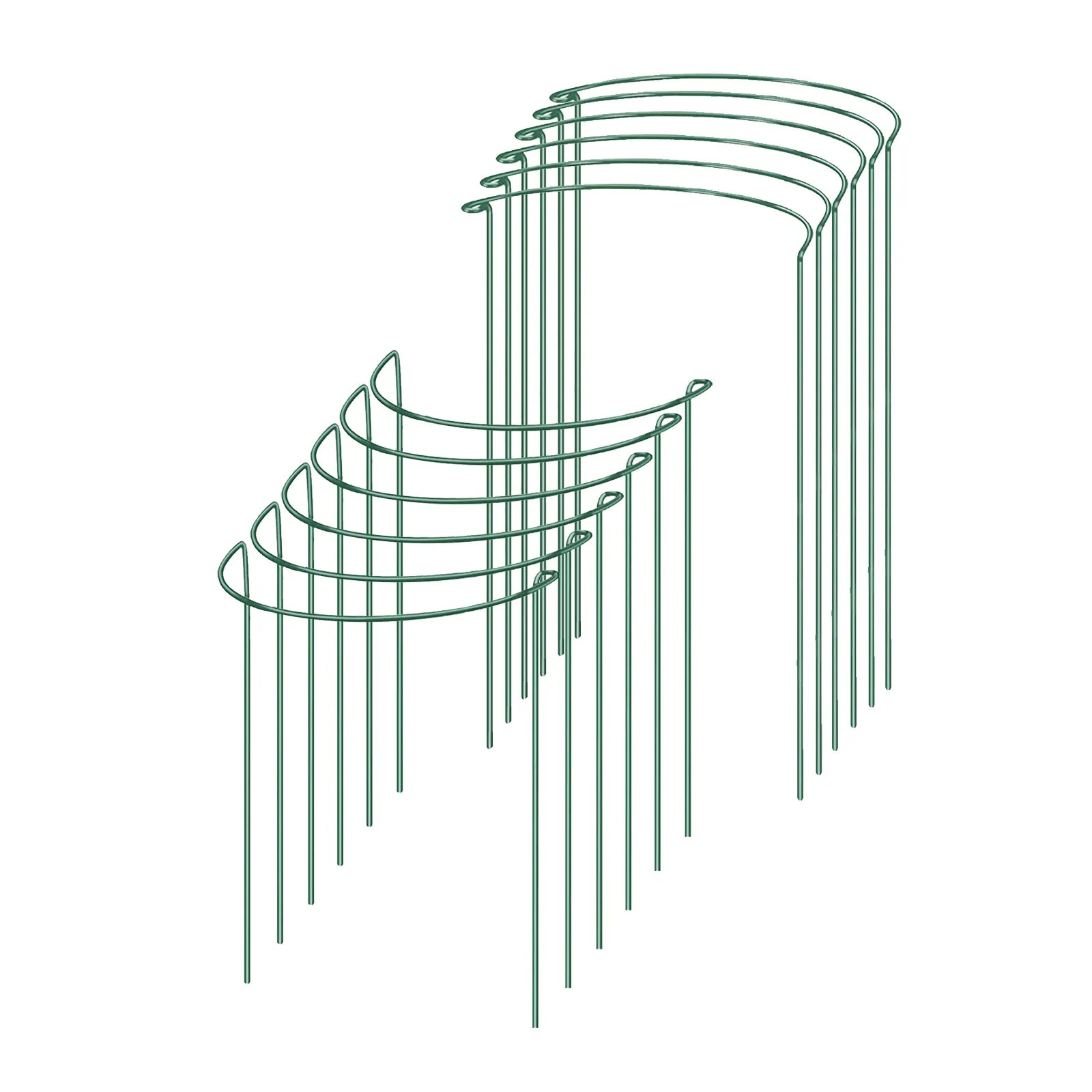 

Support Ring Metal Round Plant 6 Stake Green For Tomat2 Support Plant Plant Plant Small Jaw Clips for Hair Modern Chip Clips