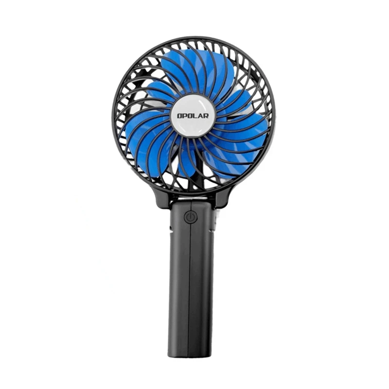 

OPOLAR Handheld Fan 2200Mah USB Rechargeable Fan Portable Mini Hand Held Fan For Home Office Desktop And Travel, 180° Foldable