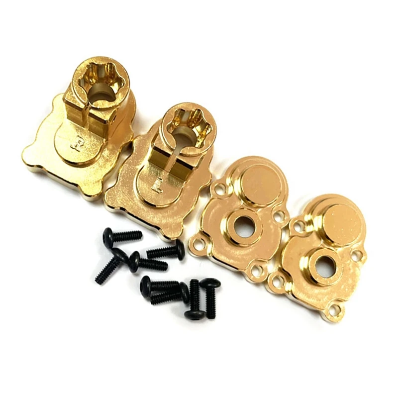 

Для FMS FCX24 латунный задний портальный корпус противовес 1/24 RC Crawler автомобиль аксессуары