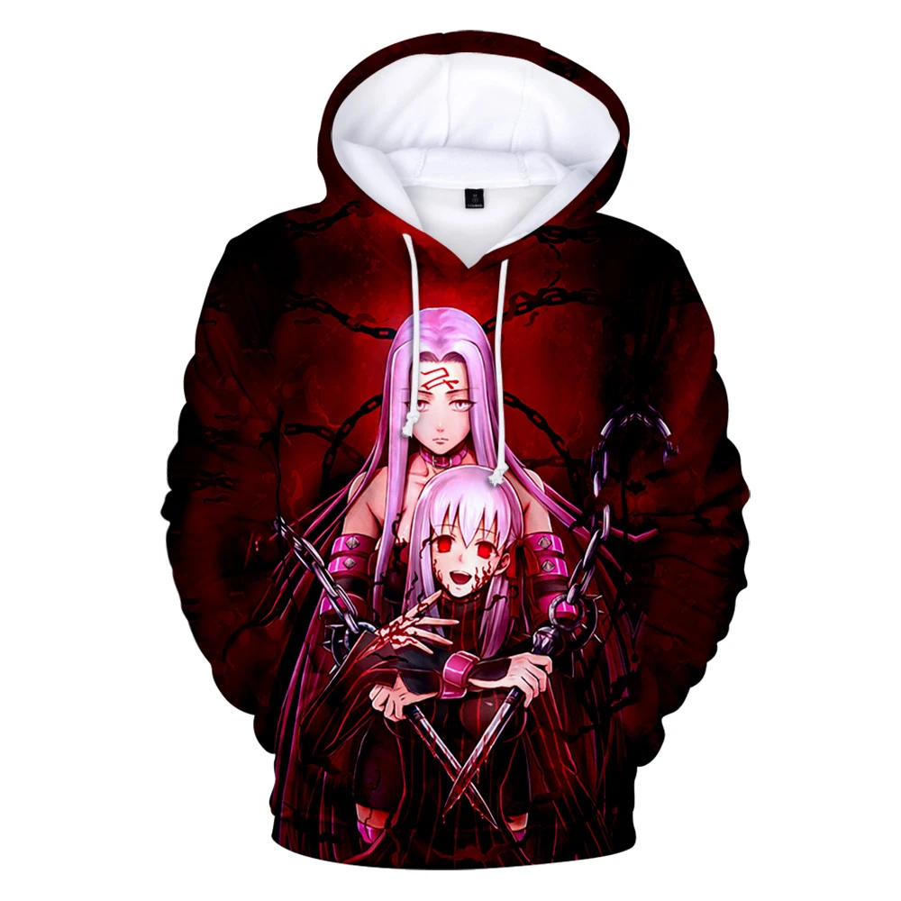 

Толстовка для мальчиков и девочек Fate Stay Night Heaven's Feel Iii. Весенняя Спортивная Толстовка для женщин/мужчин повседневная модная одежда большого ...