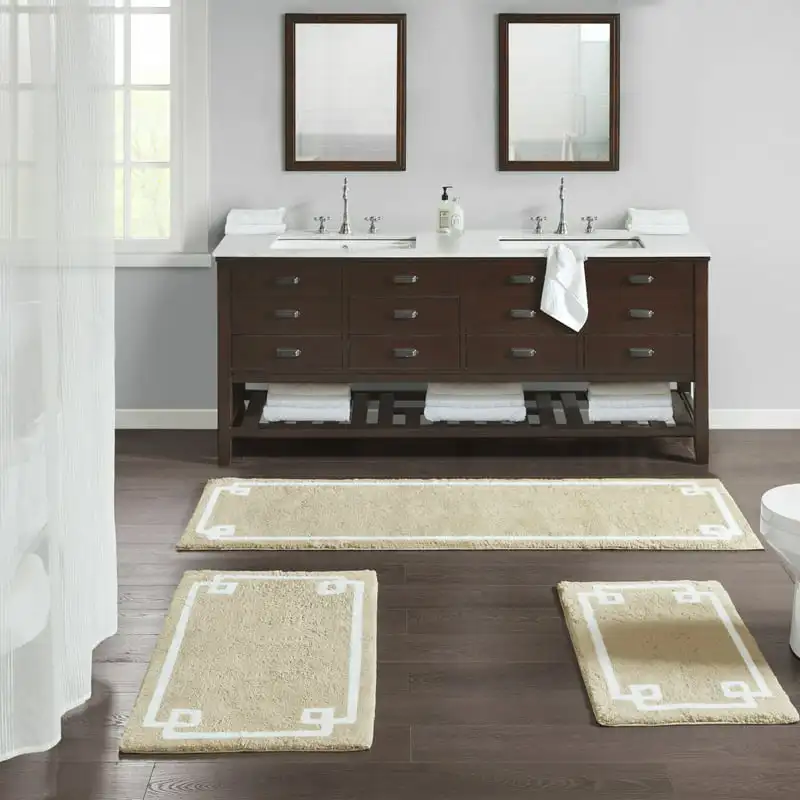 

100% High Pile Cotton Tufted Bath Rug