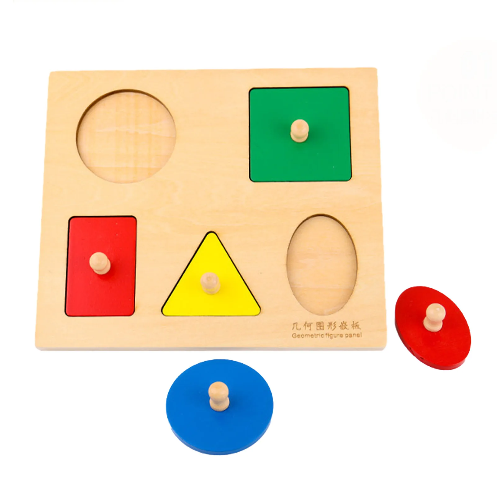 

Пазлы деревянные для малышей, деревянная головоломка-прищепка, игрушки, сортировочные Игрушки для малышей, распознавание цветов