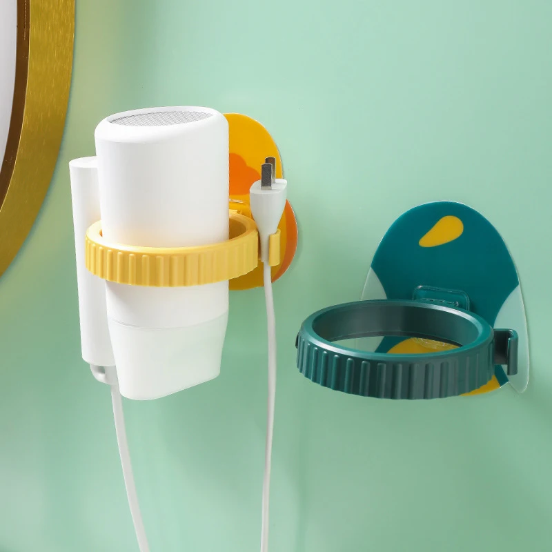

Self-adhesive Hair Dryer Storage Rack Load-bearing Capacity With Small Hook