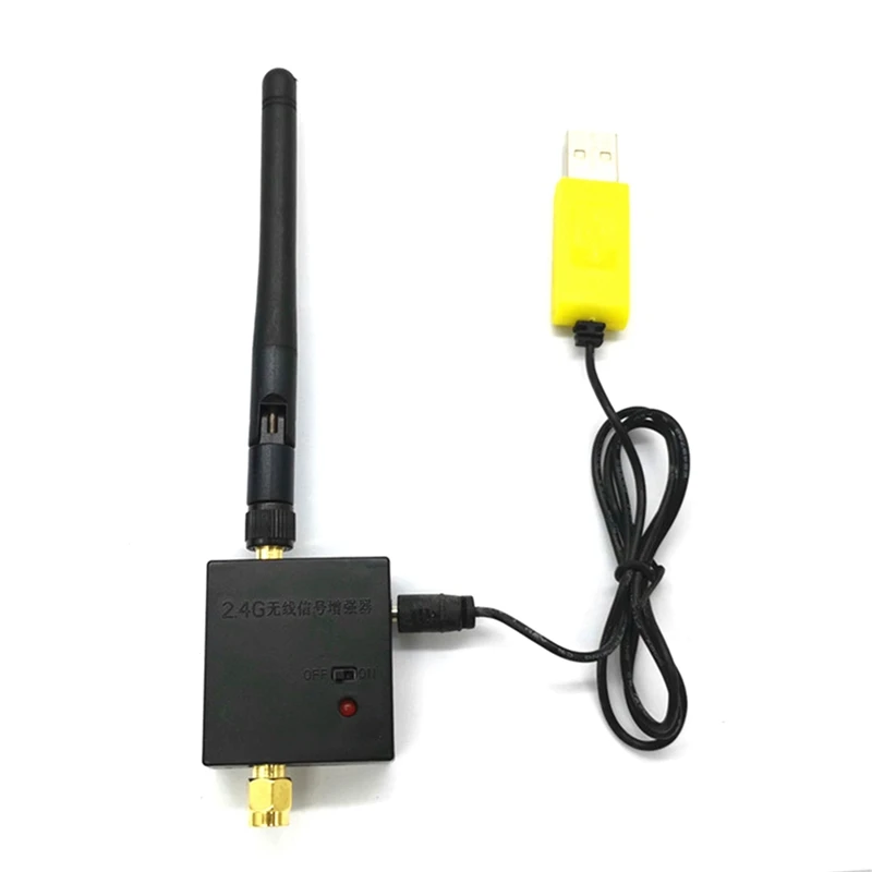 

2.4G RC Remote Control Signal Enhancer Amplifier Data Transmission 500-800M