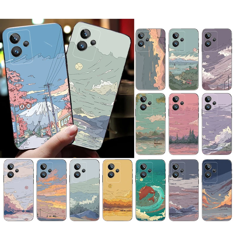 

Scenery Sky Landscape Phone Case for OPPO Realme 10 Pro Plus 9 8 7 6 Pro 6i GT 2 Pro X2 Pro C21Y C11 X3 SuperZoom GT Master