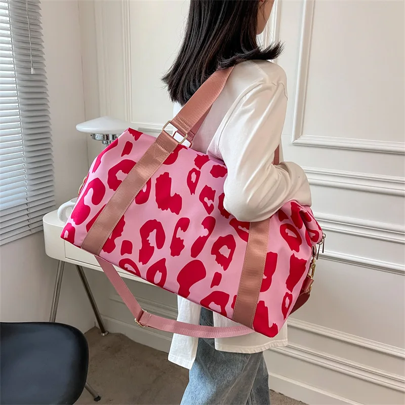 Women Travel Bags Duffle Shoulder Bag Large Multi-functional For Girls Female Big Capacity Sports Storage Fitness Handbag