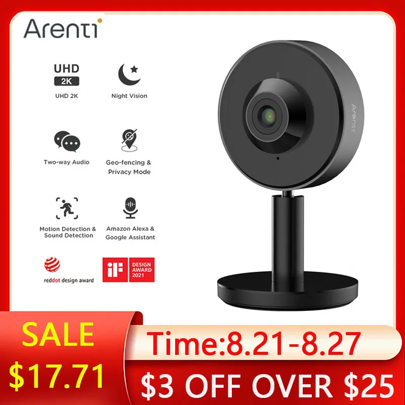 Indoor Home Security Ip Camera Wi-fi Wireless Cam Baby Monitor Night Vision