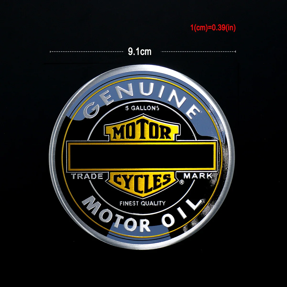 

3D Эмблема Логотип бака масляная крышка мотоциклетная алюминиевая наклейка глушитель выхлопной трубы для мотоцикла для XL 833 Road King