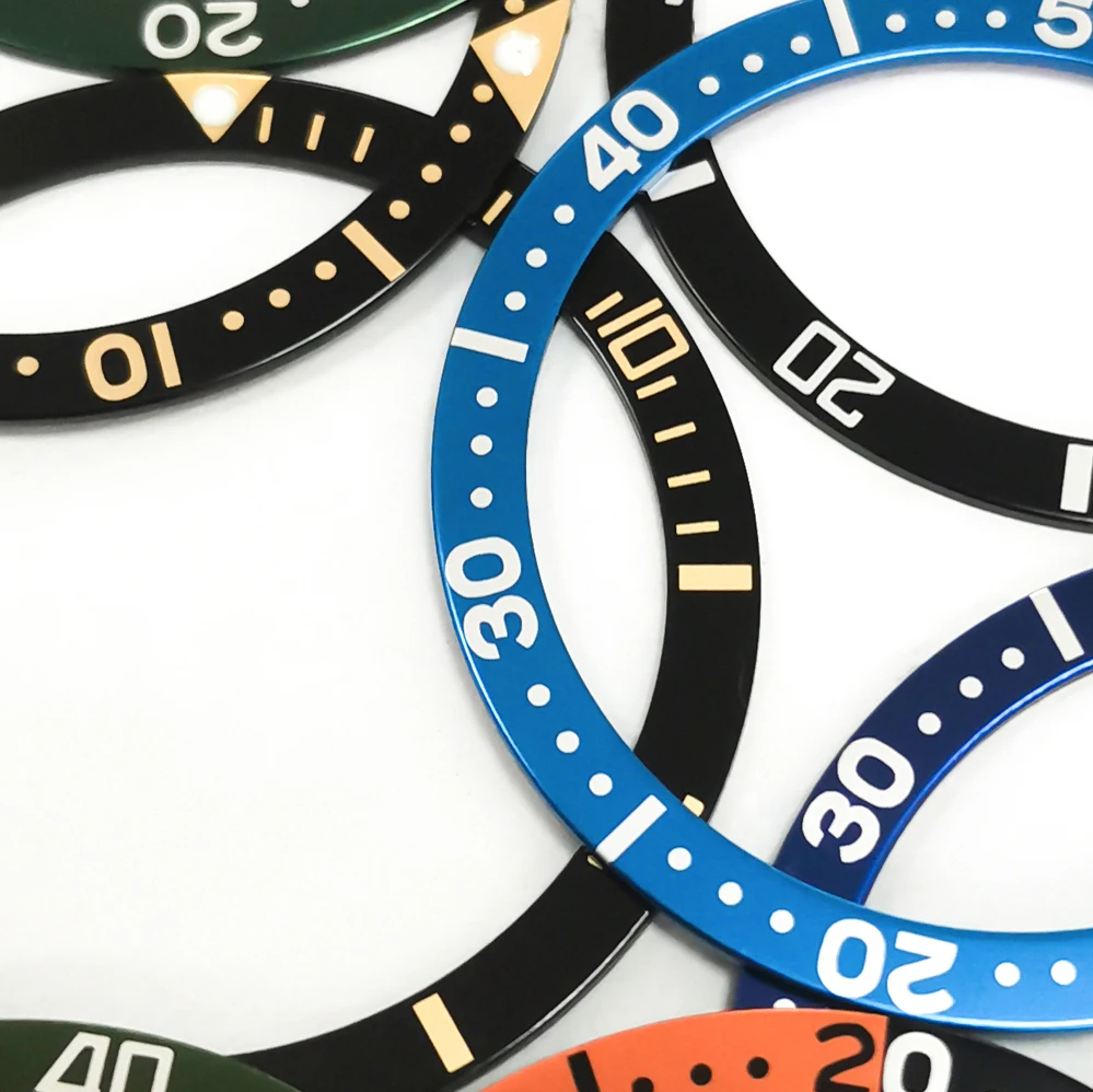 Outer Diameter 38mm Inner Diameter 31.5mm Modified Watch Accessories Flat Aluminum Ring Full Flat Ring Mouth