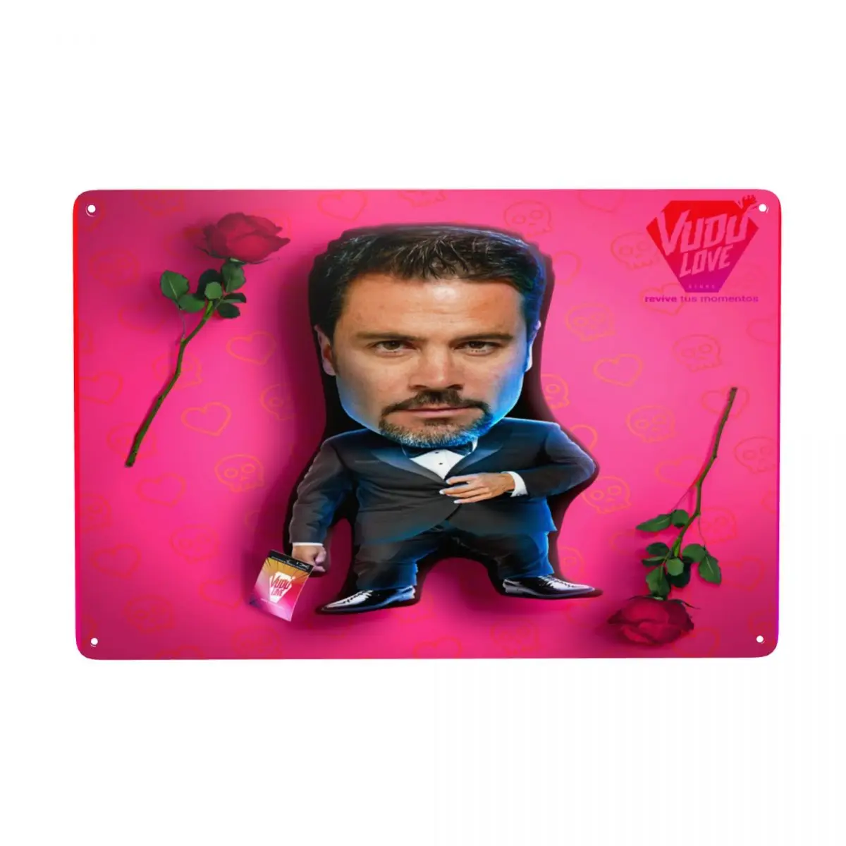 

Chayanne Chiquito Meme Metal Tin Signs Custom Retro Music Singer Plaques for Club Cafe Restaurant Man Cave Bar Home Decor