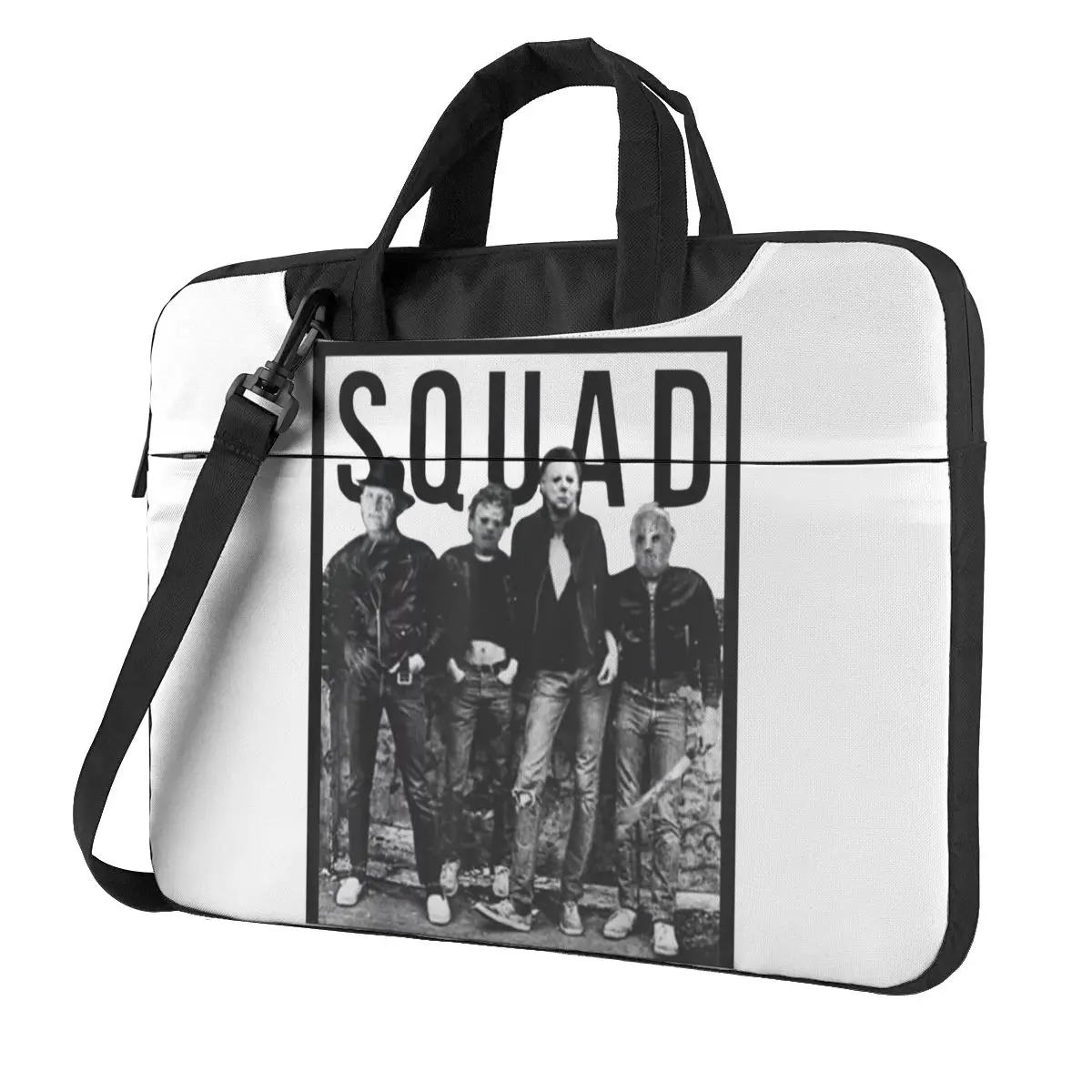 

Halloween Squad Horror Laptop Bag Jason Voorhees For Macbook Air Pro Acer Dell Case Travelmate Waterproof 13 14 15 15.6 Pouch