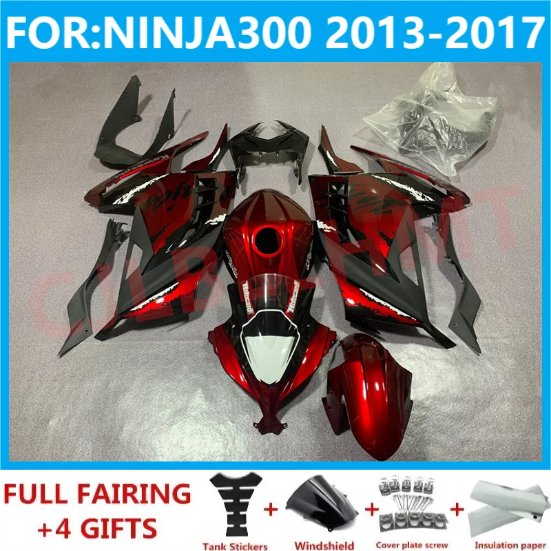 Новый корпус из АБС-пластика подходит для ниндзя 300 2013 2014 2016 2015 2017 EX300 ZX300R комплект