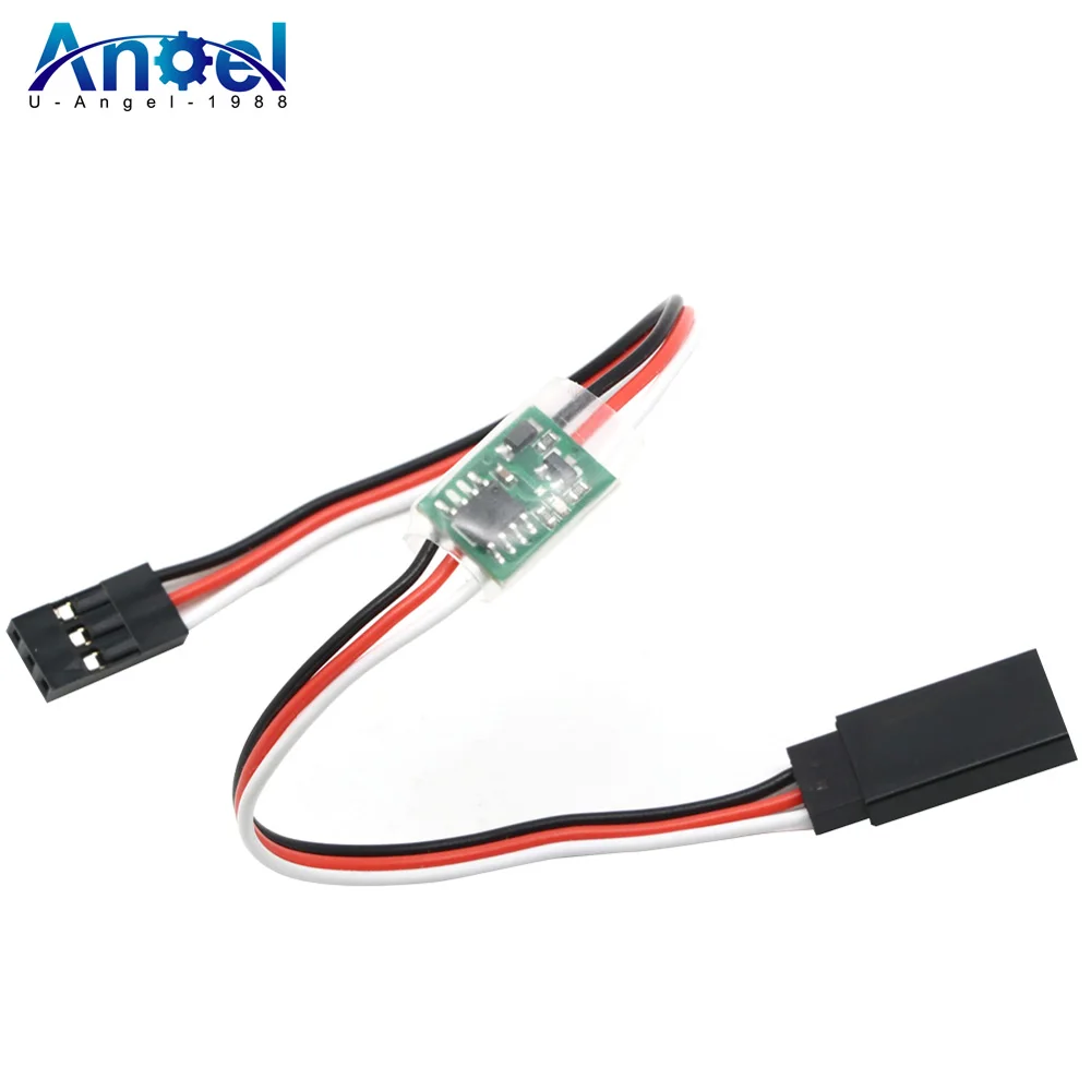 

5-6V Steel Ring Gear Servo Slow Reducer Delay Module for Rc Aircraft Models