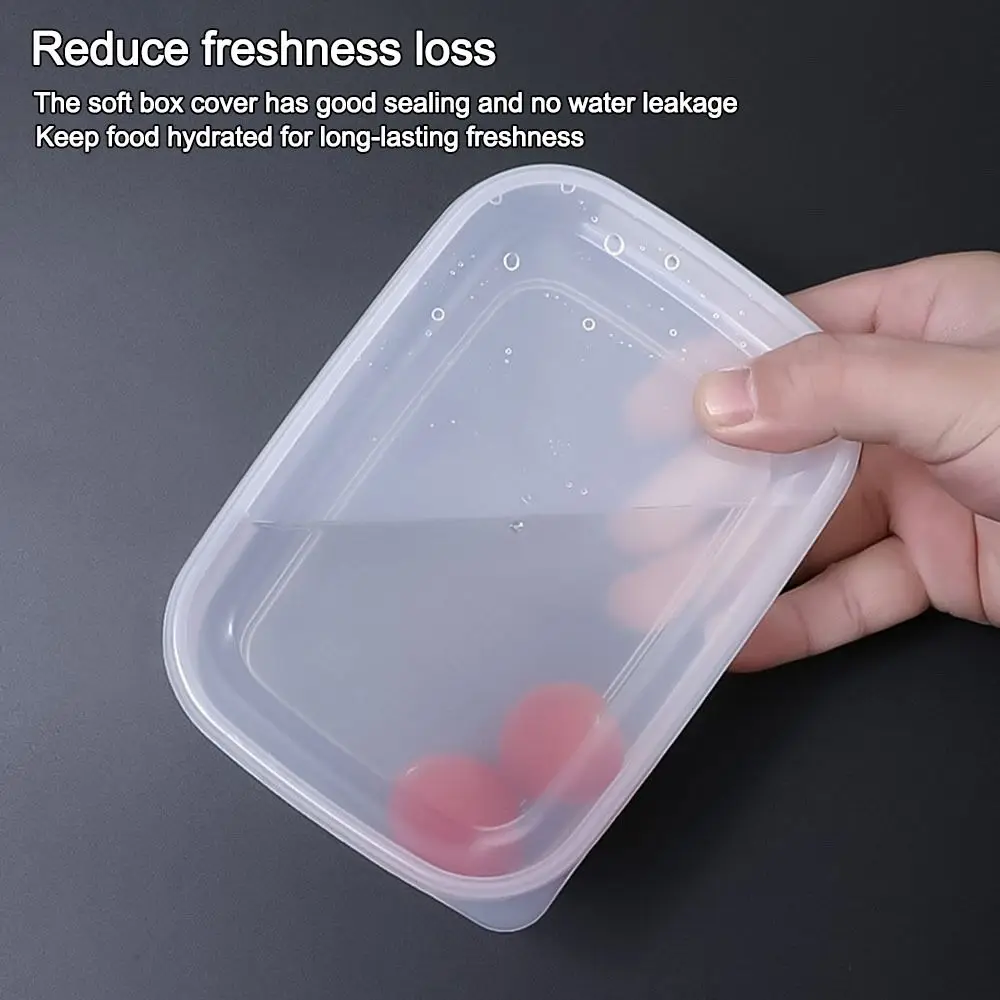 Герметичная разноцветная коробка для хранения с крышкой Штабелируемая