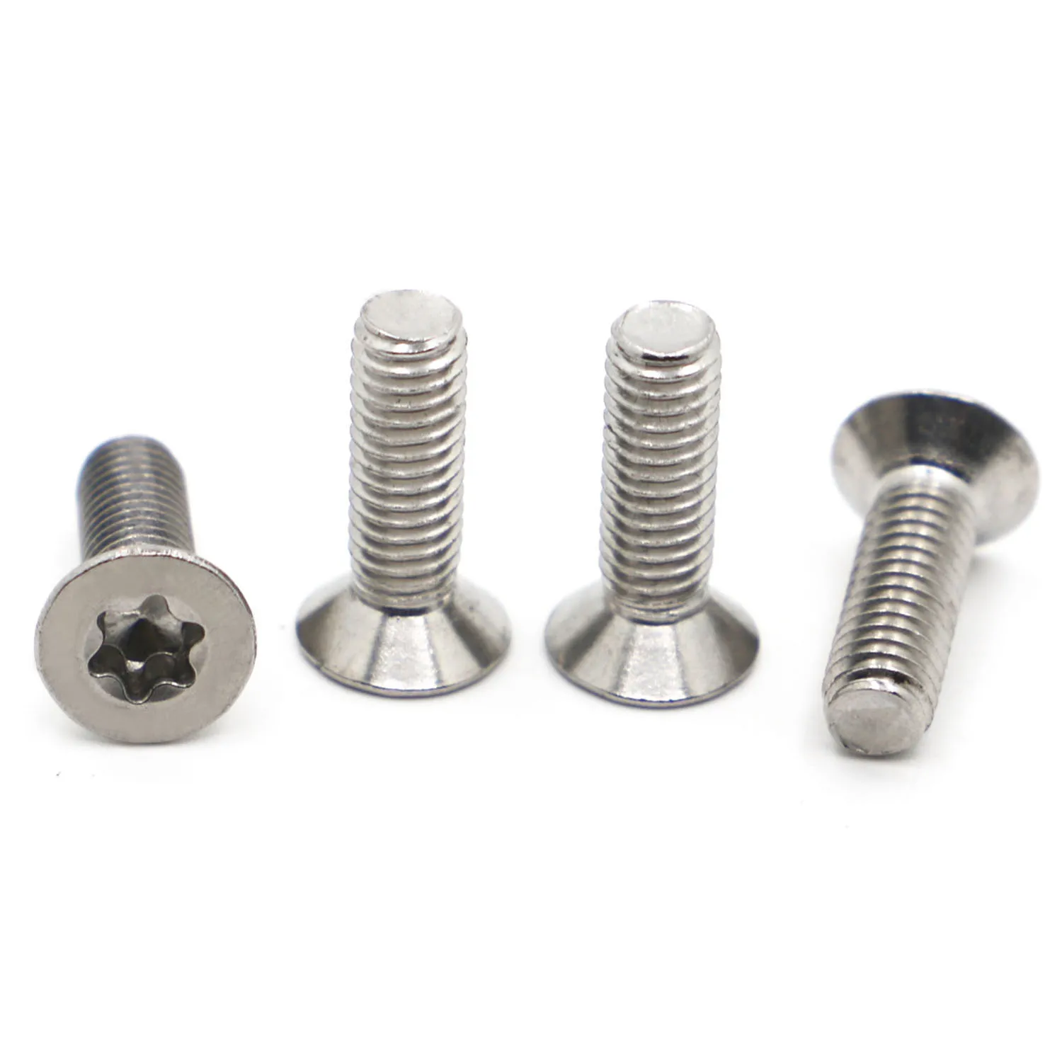 

5-50 шт. M1.4 M1.6 M2 M2.5 M3 M4 M5 M6 M8 GB2673 A2-70 304 Нержавеющая сталь Шесть лепестков Torx Потайной болт с плоской головкой