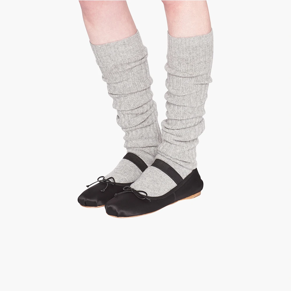 

2022 Designer Ballet Shoes Women's New Bow Silk Satin Flat Mary Jane Shoes