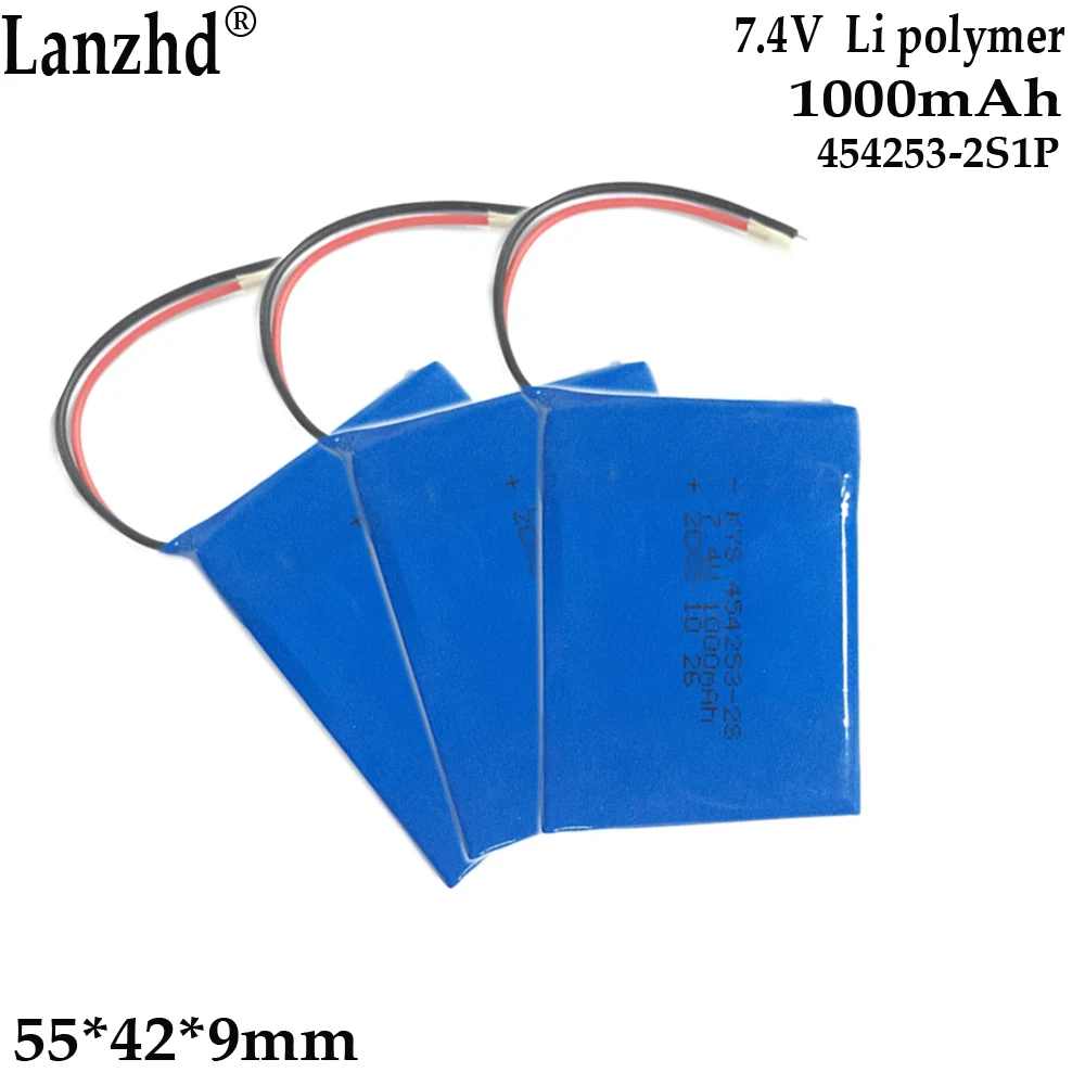 Литий-полимерный аккумулятор Lanzhd 454253-2S 1000 мАч 7 4 В