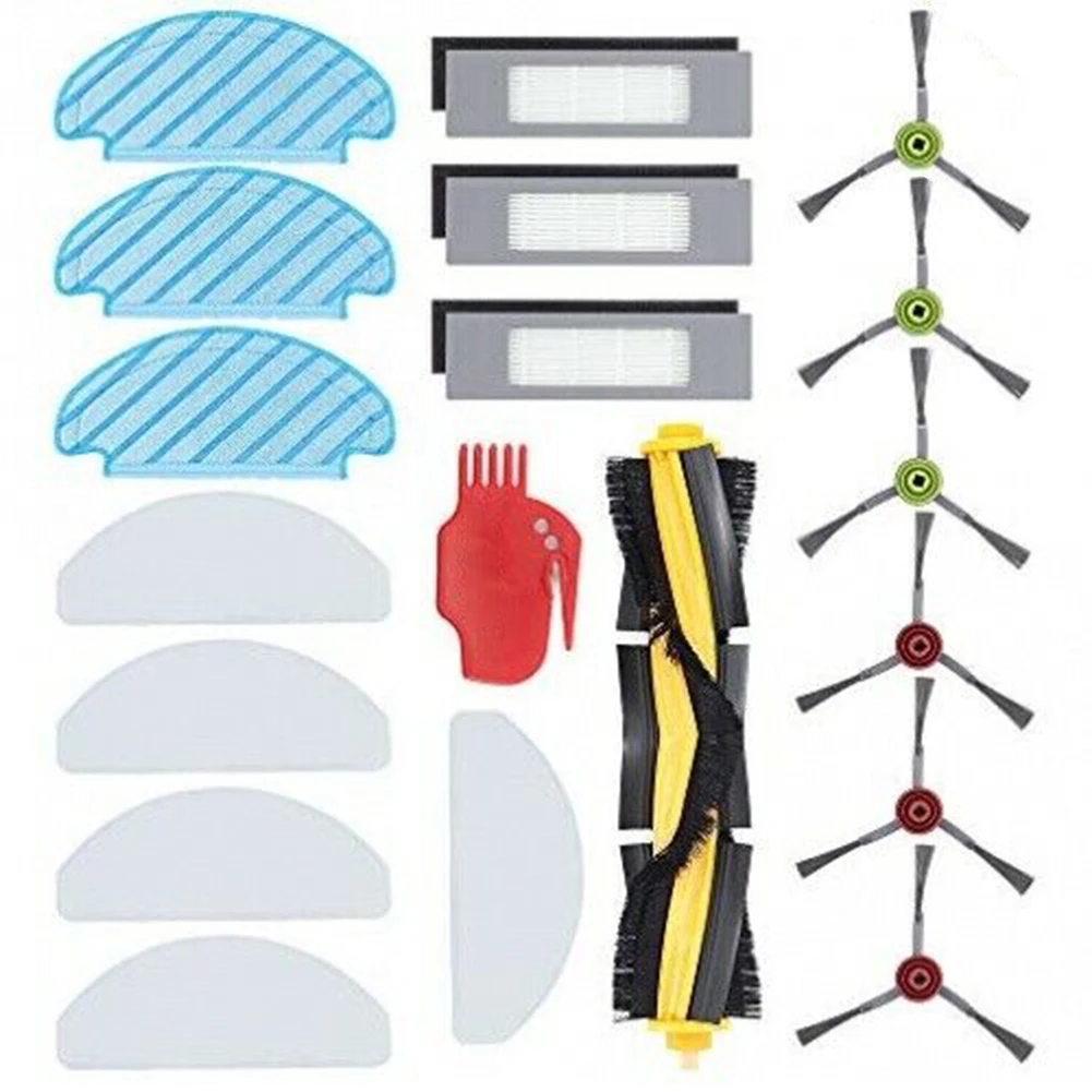 

Main Brush Filters Microfiber Mop Cloth Kits For ECOVACS T8 T9 N8 PRO+ Vacuum Cleaner Sapre Parts Floor Cleaning Accessories