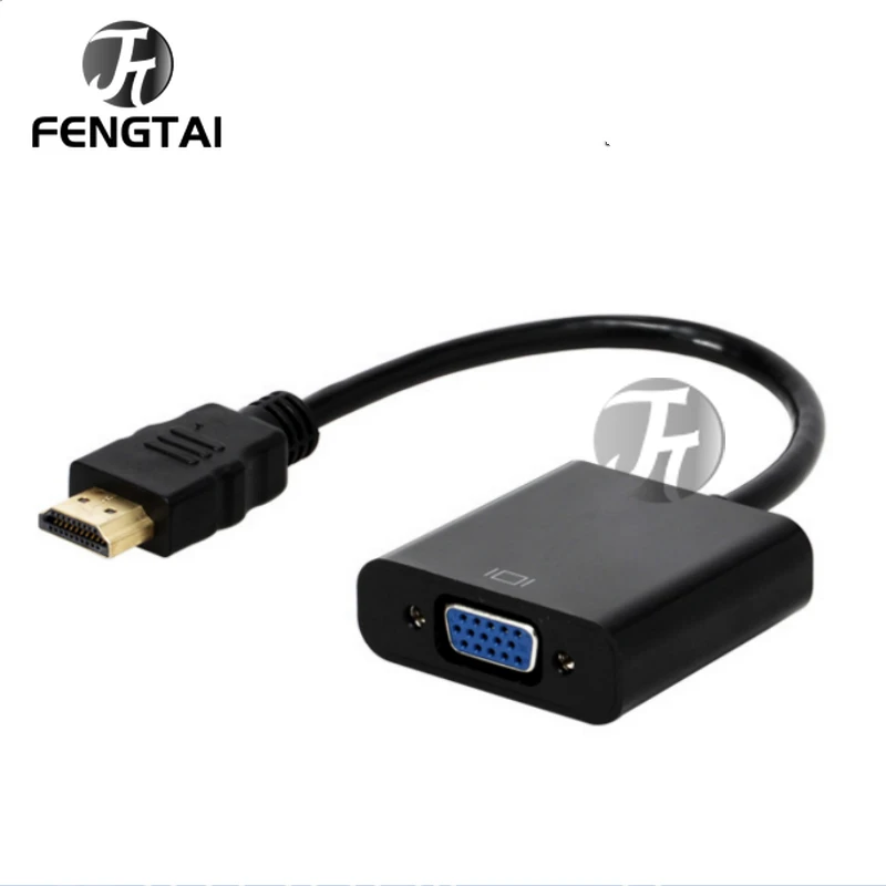 

1080P HDMI-compatible to VGA Adapter Digital to Analog Converter Cable For Xbox PS4 PC Laptop TV Box to Projector Displayer HDTV