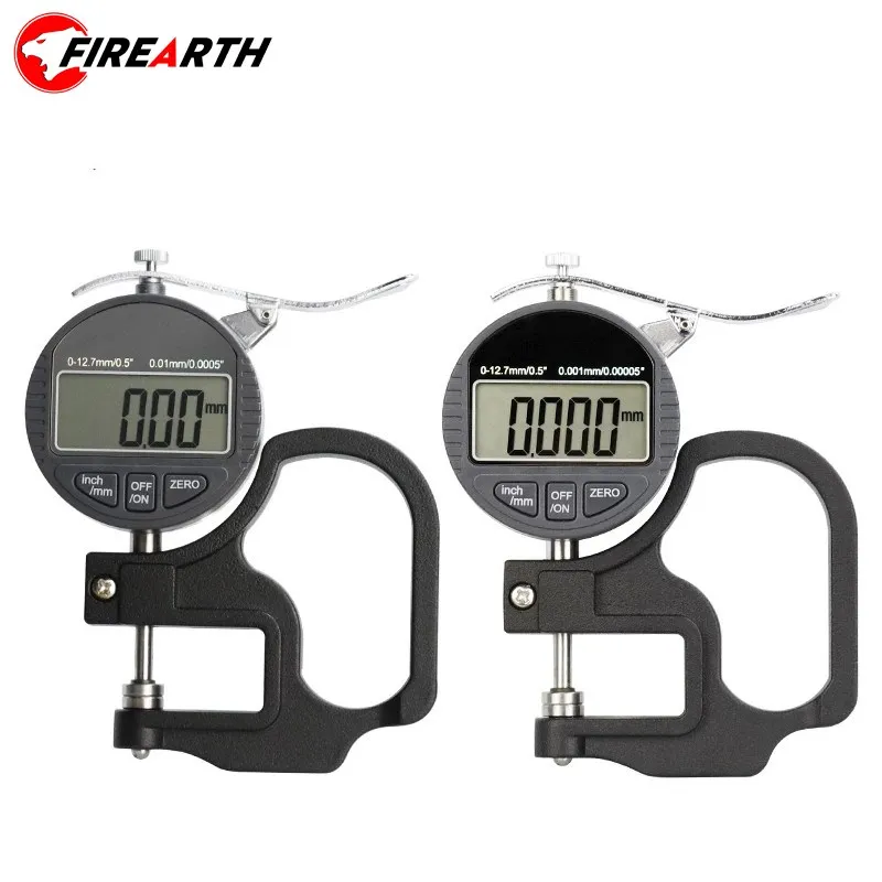 

Digital Thickness Gauge Fit 0-12.7 0-25.4mm 0.01/0.001mm For Electronic Thickness Meter Tester Measuring Instruments Tools