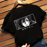 japanese anime code geass women t shirt lelouch graphic short sleeve t shirt fashion woman blouses 2022 tee y2k clothes tops