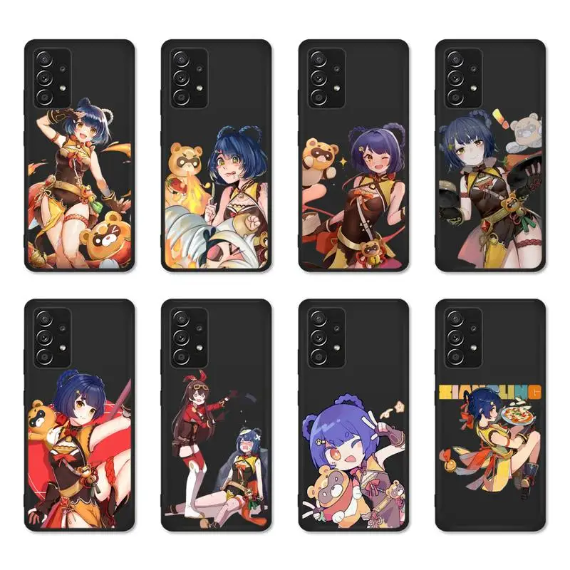

Genshin Impact XiangLing Phone Case For Samsung A21 A30 A50 S A22 A31 A32 A40 A41 A42 A51 A52 A70 A71 A72 Silicone Cover