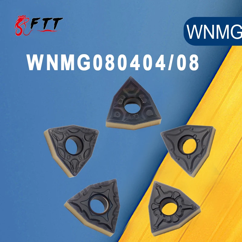 

10PCS WNMG080408 WNMG080404 CQ MA TF PM TM High Quality Carbide Inserts External Turning Tool CNC Lathe Tools Metal Blade