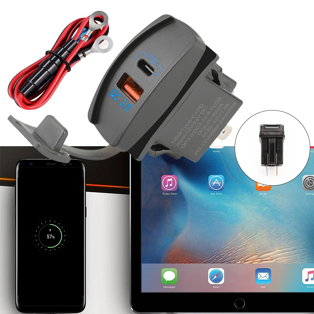 

Автомобильное зарядное устройство с двумя USB-портами, 4,2 А