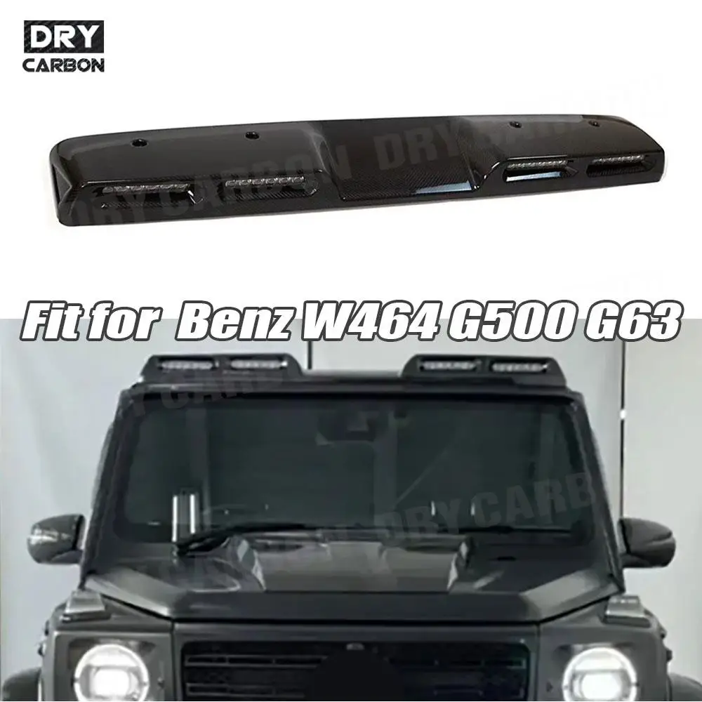Передний спойлер на крышу верхняя губа с легким корпусом комплект для Mercedes-Benz G
