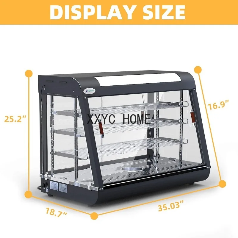 Коммерческий подогреватель пищи столешница пиццы дисплей для кондитерских