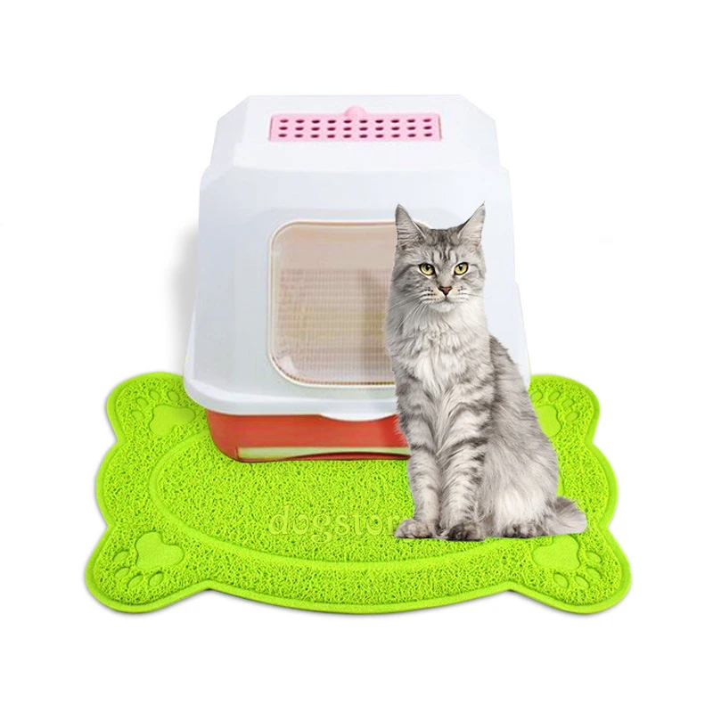 

Pet Placemat Cat Bowl Mat Dog Feeding Water Food Dish Tray Clean Floor Cat Litter Cat Accessories Pet Cat Rug Supplies for Cats