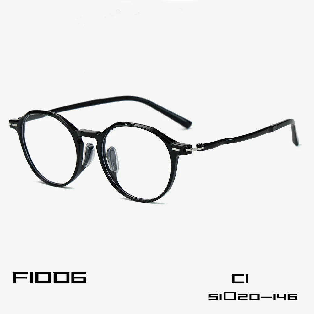 KANDREA 2 в 1 новинка TR90 винтажная маленькая оправа для мужчин и женщин 2024 модный